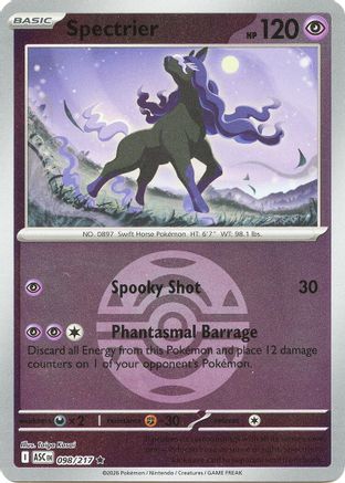 Spectrier (Dusk Ball) - 098/217 - ME Ascended Heroes Reverse Holofoil