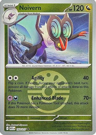 Noivern (Friend Ball) 157 - ME Ascended Heroes Reverse Holofoil