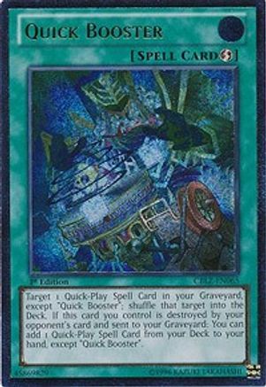 Quick Booster (UTR) (CBLZ-EN065) - Cosmo Blazer 1st Edition