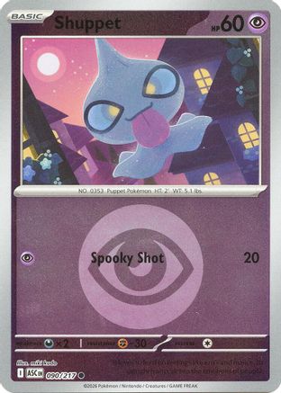Shuppet (Energy Symbol Pattern) - 090/217 - ME Ascended Heroes Reverse Holofoil
