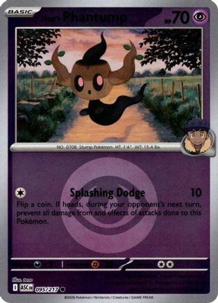 Hop's Phantump (Energy Symbol Pattern) - 095/217 - ME Ascended Heroes Reverse Holofoil