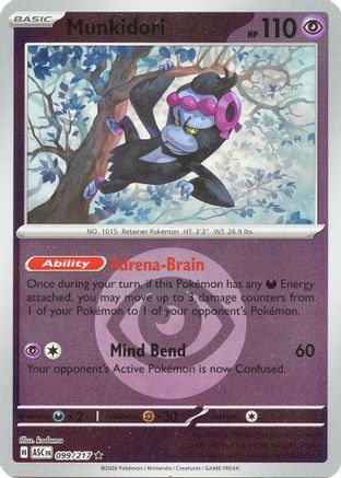 Munkidori (Energy Symbol Pattern) - 099/217 - ME Ascended Heroes Reverse Holofoil