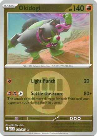 Okidogi (Energy Symbol Pattern) - 122/217 - ME Ascended Heroes Reverse Holofoil