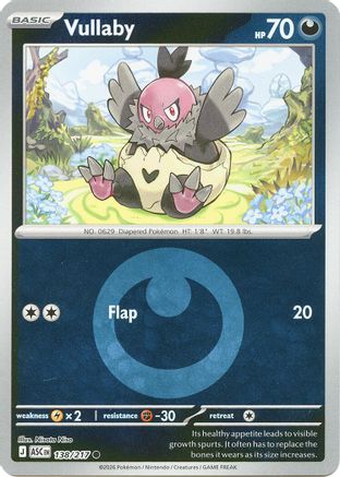 Vullaby (Energy Symbol Pattern) - 138/217 - ME Ascended Heroes Reverse Holofoil