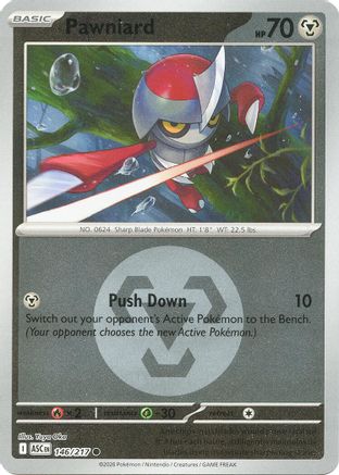 Pawniard (Energy Symbol Pattern) - 146/217 - ME Ascended Heroes Reverse Holofoil