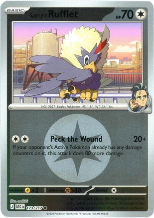 Larry's Rufflet (Energy Symbol Pattern) - 173/217 - ME Ascended Heroes Reverse Holofoil