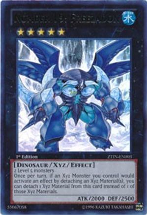 Number 19: Freezadon (ZTIN-EN003) - 2013 Zexal Collection Tin 1st Edition