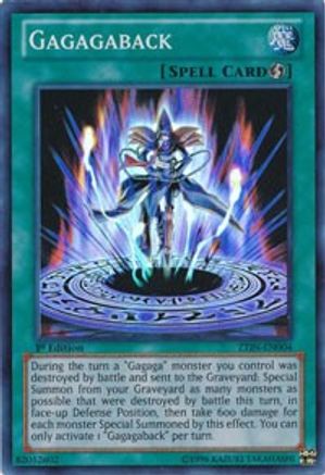 Gagagaback (ZTIN-EN004) - 2013 Zexal Collection Tin 1st Edition