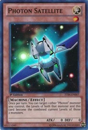 Photon Satellite (ZTIN-EN007) - 2013 Zexal Collection Tin 1st Edition