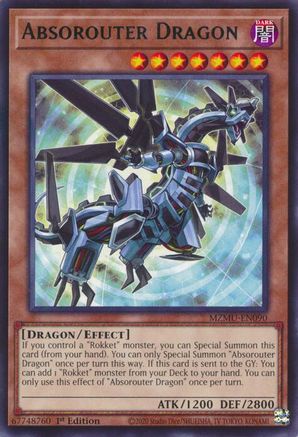 Absorouter Dragon - MZMU-EN090 - Maze of Muertos 1st Edition