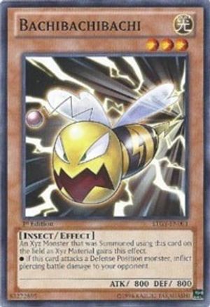 Bachibachibachi (LTGY-EN001) - Lord of the Tachyon Galaxy 1st Edition