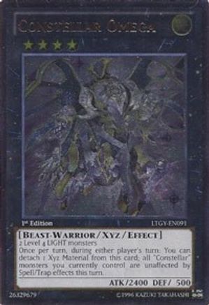 Constellar Omega (UTR) (LTGY-EN091) - Lord of the Tachyon Galaxy 1st Edition
