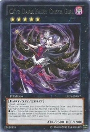 CXyz Dark Fairy Cheer Girl (LTGY-EN047) - Lord of the Tachyon Galaxy Unlimited