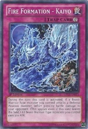 Fire Formation - Kaiyo (LTGY-EN075) - Lord of the Tachyon Galaxy 1st Edition