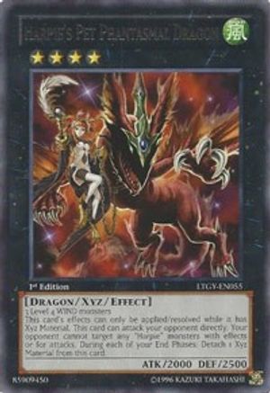 Harpie's Pet Phantasmal Dragon (LTGY-EN055) - Lord of the Tachyon Galaxy 1st Edition