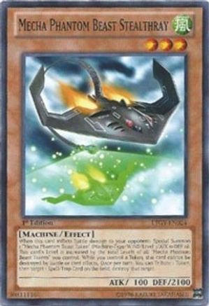 Mecha Phantom Beast Stealthray (LTGY-EN024) - Lord of the Tachyon Galaxy 1st Edition