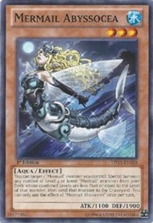 Mermail Abyssocea (LTGY-EN030) - Lord of the Tachyon Galaxy 1st Edition
