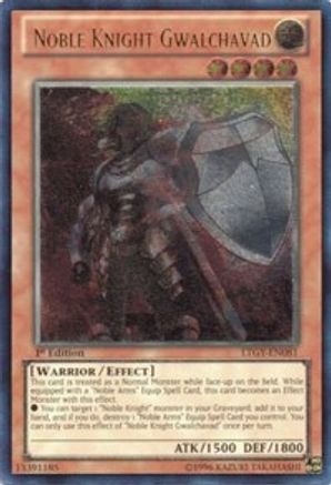 Noble Knight Gwalchavad (UTR) (LTGY-EN081) - Lord of the Tachyon Galaxy 1st Edition