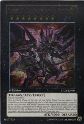 Number 107: Galaxy-Eyes Tachyon Dragon (UTR) (LTGY-EN044) - Lord of the Tachyon Galaxy 1st Edition