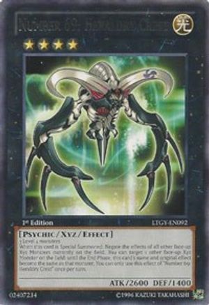 Number 69: Heraldry Crest (LTGY-EN092) - Lord of the Tachyon Galaxy 1st Edition