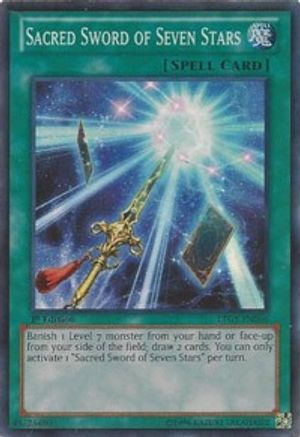 Sacred Sword of Seven Stars (LTGY-EN066) - Lord of the Tachyon Galaxy 1st Edition