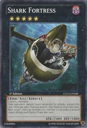 Shark Fortress (LTGY-EN048) - Lord of the Tachyon Galaxy 1st Edition