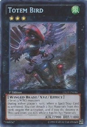 Totem Bird (LTGY-EN086) - Lord of the Tachyon Galaxy 1st Edition