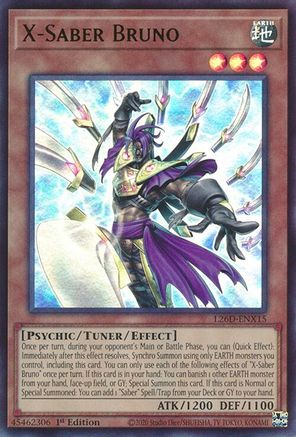 X-Saber Bruno (Ultra Rare) (L26D-ENX15) - Legendary Modern Decks 2026 1st Edition
