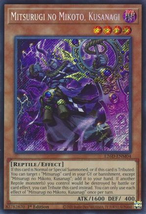 Mitsurugi no Mikoto, Kusanagi (L26D-ENM04) - Legendary Modern Decks 2026 1st Edition
