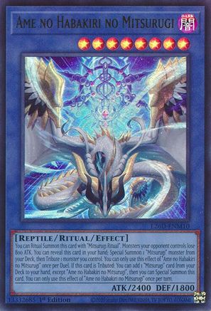 Ame no Habakiri no Mitsurugi (L26D-ENM10) - Legendary Modern Decks 2026 1st Edition