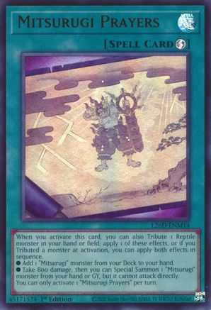 Mitsurugi Prayers (Ultra Rare) (L26D-ENM14) - Legendary Modern Decks 2026 1st Edition