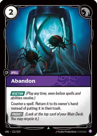 Abandon - 131/219 - Unleashed