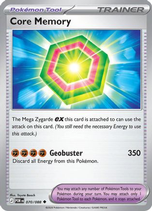 Core Memory 70 - ME03 Perfect Order Reverse Holofoil