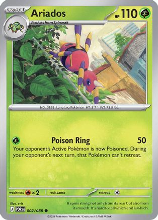 Ariados 2 - ME03 Perfect Order Reverse Holofoil