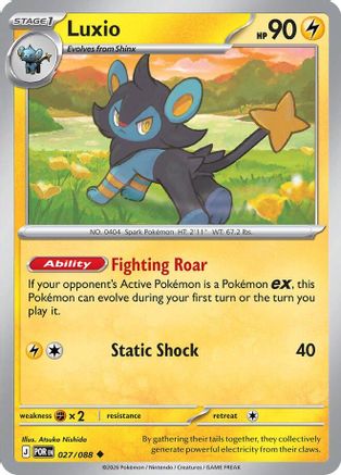 Luxio 27 - ME03 Perfect Order Reverse Holofoil