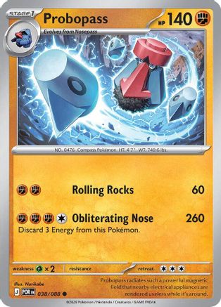 Probopass - 038/088 38 - ME03 Perfect Order Reverse Holofoil