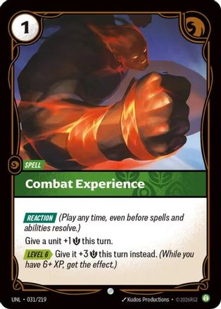 Combat Expertise (031/219) - Unleashed Foil