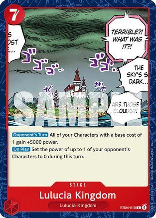 Lulucia Kingdom - EB04-010 - Adventure on Kami's Island