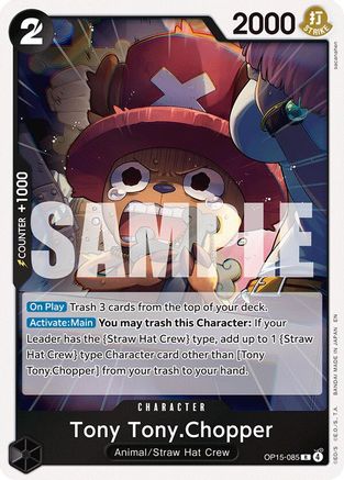 Tony Tony.Chopper (OP15-085) - Adventure on Kami's Island Foil