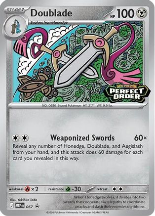 Doublade - 067 - ME Mega Evolution Promo