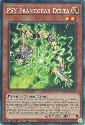 PSY-Framegear Delta (Collector's Rare) - RA05-EN007 - Rarity Collection 5 1st Edition