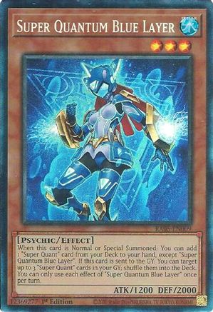 Super Quantum Blue Layer (Collector's Rare) - RA05-EN009 - Rarity Collection 5 1st Edition