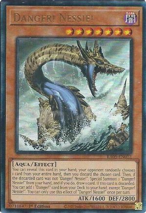 Danger! Nessie! (Ultimate Rare) (RA05-EN012) - Rarity Collection 5 1st Edition