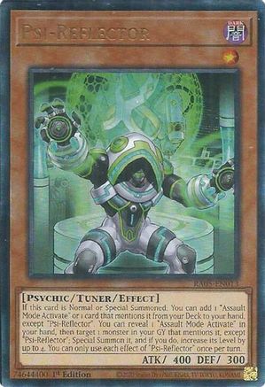 Psi-Reflector (Ultimate Rare) - RA05-EN013 - Rarity Collection 5 1st Edition