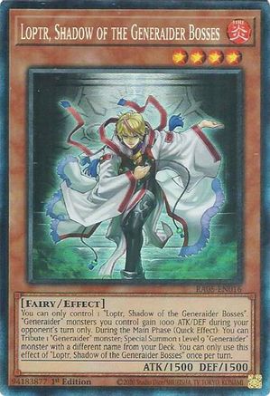 Loptr, Shadow of the Generaider Bosses (Collector's Rare) - RA05-EN016 - Rarity Collection 5 1st Edition