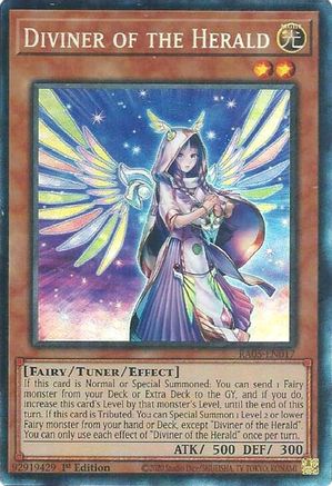 Diviner of the Herald (Collector's Rare) - RA05-EN017 - Rarity Collection 5 1st Edition