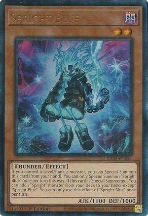 Spright Blue (Ultimate Rare) (RA05-EN021) - Rarity Collection 5 1st Edition