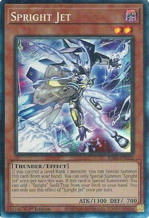 Spright Jet (Collector's Rare) - RA05-EN022 - Rarity Collection 5 1st Edition