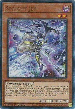 Spright Jet (Ultimate Rare) (RA05-EN022) - Rarity Collection 5 1st Edition