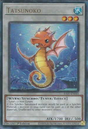 Tatsunoko (Ultimate Rare) (RA05-EN040) - Rarity Collection 5 1st Edition